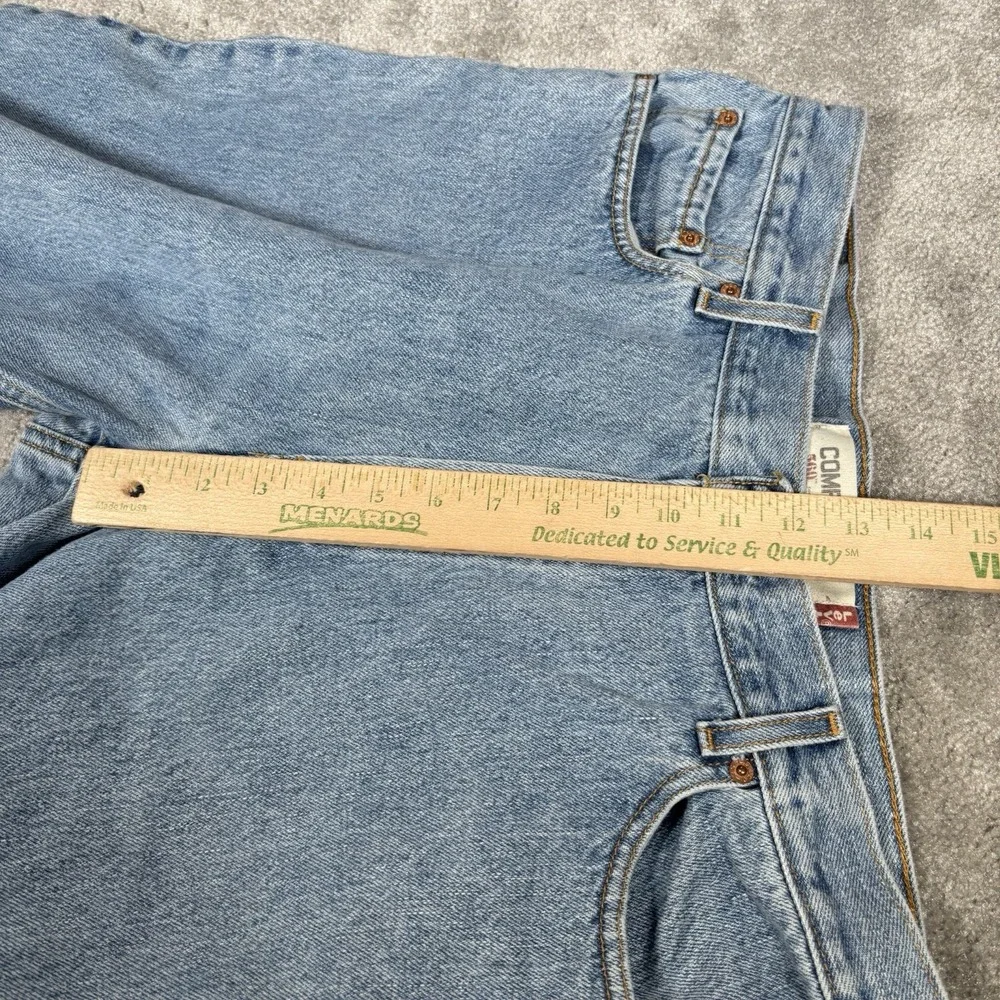 Vintage Levis 560 Jeans Mens 36x32 Comfort Fit Light Wash Blue Denim Cotton Y2K